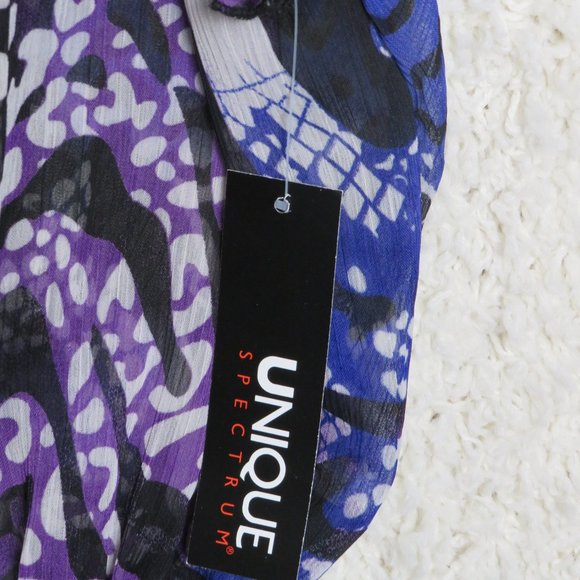 Unique Spectrum* Women's Short Sleeve Off-Shoulder Pullover‎ Blouse Size~ 3X - Picture 4 of 9